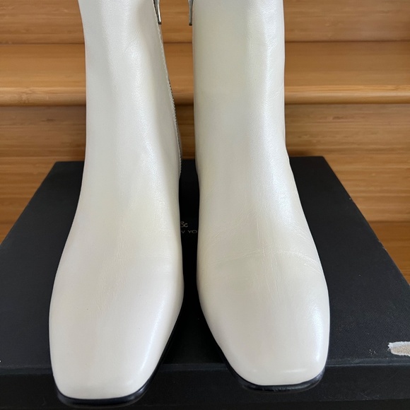 $475 Rag & Bone Aslen Mid Boot In Antique White Size:EU38.5( US:8.5) - Picture 5 of 9